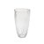 VASO DECORATIVO EM VIDRO TRANSPARENTE - Imagem 1