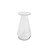 VASO DECORATIVO EM VIDRO TRANSPARENTE - Imagem 1