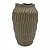 VASO DECORATIVO EM CERAMICA - CAQUI ESCURO - 15X15X26CM - Imagem 1