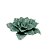 FLOR DECORATIVA EM CERAMICA VERDE - Imagem 1