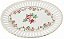 TRAVESSA OVAL MON CHERI EM NEW BONE CHINA L25XP17,5XA2,3CM COR BRANCO - Imagem 1