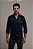 Camisa Ml Slim Fit Napoles Marinho Noite - Imagem 1