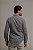 Camisa Ml Super Slim Xadrez Marinho/branca - Imagem 3