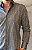 Camisa Social Masculina Manga Longa Slim Fit Flame Mescla Marinho - Imagem 8