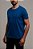 Camiseta Básica Gola Redonda Azul Royal - Imagem 3