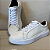 TÊNIS MASCULINO BRANCO EM COURO - WIMBLEDON - Imagem 1