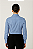 CAMISA SOCIAL FEMININA MANGA LONGA SLIM MAQUINETADA AZUL - Imagem 2