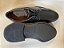 Sapato Social Derby Masculino Preto Couro sola preto - - Imagem 4