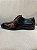 Sapato Social Derby Masculino Preto Couro sola preto - - Imagem 2
