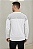 CAMISETA MANGA LONGA RECORTE BRANCO/CINZA - Imagem 2