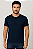 CAMISETA HENLEY - Marinho - Imagem 1