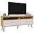 Rack Liberty - Carvalho e OFF White - ARTELY - Imagem 2