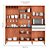 KIT Cozinha Malbec 12 Portas - Castanho / Branco - RONIPA - Imagem 2
