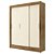 Guarda-Roupa Litoral - 3 Portas - Nature / OFF White - RODIAL - Imagem 2