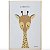 Little Ones Giraffe Quadro 20 cm X 30 cm - Imagem 1