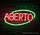 Aberto - Circulo  - Luminária em Neon de LED (A=17cm x L=36cm) - Imagem 1