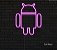 Android - Luminária em Neon de LED (A=30cm x L=25cm) - Imagem 9