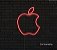 Apple - Luminária em Neon de LED (A=33cm x L=27cm) - Imagem 1