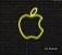 Apple - Luminária em Neon de LED (A=33cm x L=27cm) - Imagem 10
