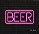 Beer - Quadrado - Luminária em Neon de LED (A=16cm x L=36cm) - Imagem 7