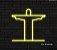 Cristo Redendor - Luminária em Neon de LED (A=27cm x L=27cm) - Imagem 2