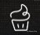 Cupcake - Luminária em Neon de LED (A=20cm x L=15cm) - Imagem 4