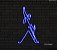 Freddie Mercury (Queen) - Luminária em Neon de LED (A=43cm x L=25cm) - Imagem 3