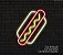 Hot-dog - Luminária em Neon de LED (A=17cm x L=15cm) - Imagem 1