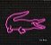 Lacoste  - Luminária em Neon de LED (A=23cm x L=43cm) - Imagem 9