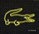 Lacoste  - Luminária em Neon de LED (A=23cm x L=43cm) - Imagem 2