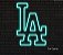 LA / Los Angeles - Luminária em Neon de LED (A=25cm x L=18cm) - Imagem 5