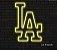LA / Los Angeles - Luminária em Neon de LED (A=25cm x L=18cm) - Imagem 2