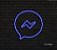 Messenger - Luminária em Neon de LED (A=27cm x L=27cm) - Imagem 2