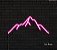 Montanha  - Luminária em Neon de LED (A=12cm x L=30cm) - Imagem 8