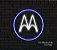 Motorola - Luminária em Neon de LED (A=27cm x L=27cm) - Imagem 1
