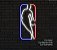 NBA - Luminária em Neon de LED (A=43cm x L=17cm) - Imagem 1