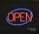 Open / Redondo  - Luminária em Neon de LED (A=21cm x L=35cm) - Imagem 1