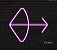 Sargitário (Signo) - Luminária em Neon de LED (A=19cm x L=22cm) - Imagem 8