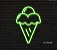 Sorvete - Luminária em Neon de LED (A=24cm x L=17cm) - Imagem 9