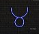 Touro (Signo) - Luminária em Neon de LED (A=21cm x L=19cm) - Imagem 3