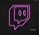 Twitch - Luminária em Neon de LED (A=31cm x L=27cm) - Imagem 2