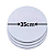 Cake Board Branco Redondo 35cm - Imagem 2