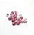 Strass redondo 10mm rosa c/10 - Imagem 1