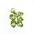 Gota engrampada 10x14 verde claro c/6 - Imagem 1