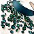Kit tiara larga Jade NOVO - Imagem 2