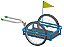 Carretinha reboque para bicicleta modelo BK - 002. - Imagem 3