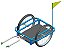 Carretinha reboque para bicicleta modelo BK - 002. - Imagem 1