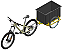 Carretinha reboque para bicicleta BK 002 Bau - Imagem 8