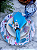 Capinha de sousplat estampa digital tulipa - Imagem 4
