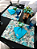 Americano impermeável azul floral - Imagem 2